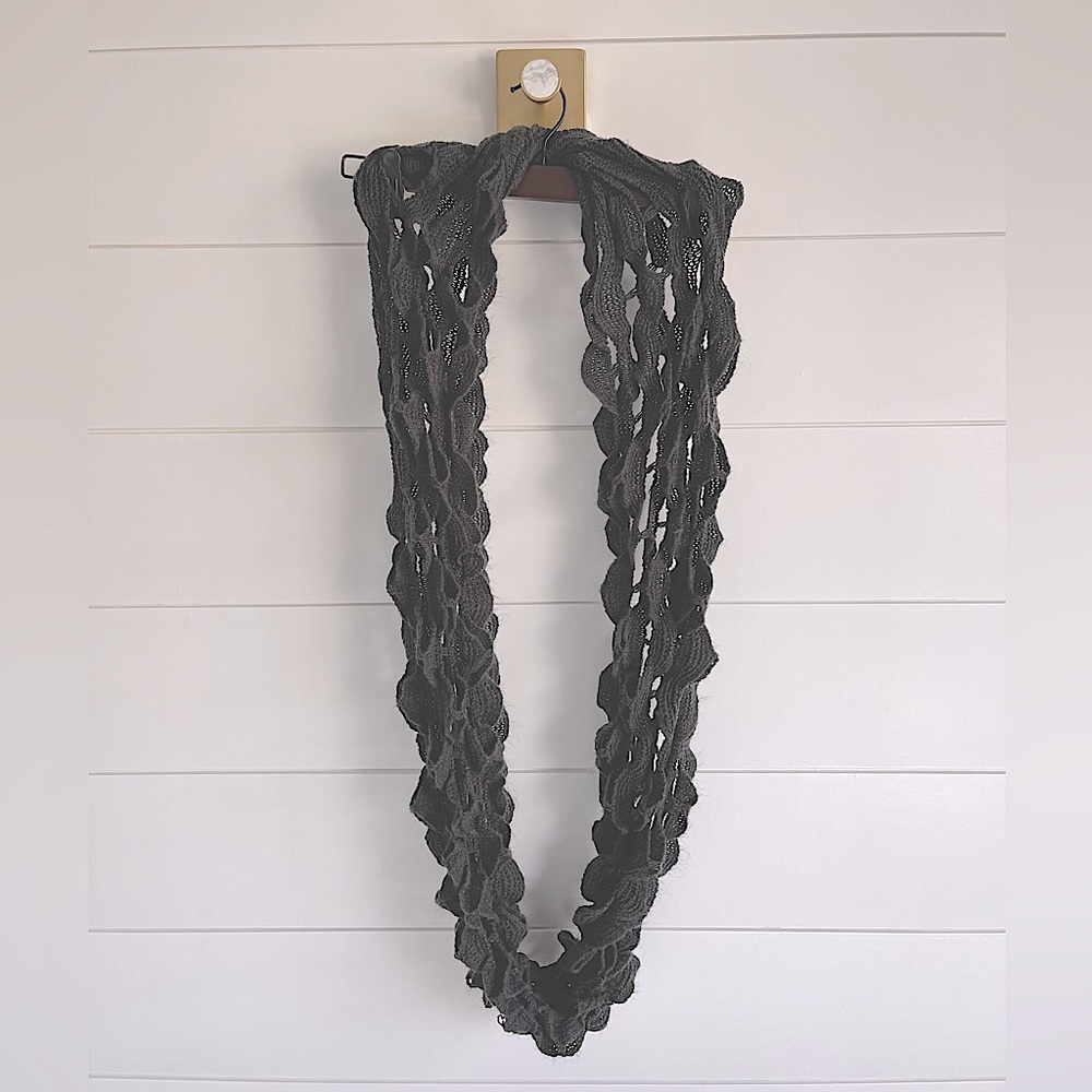Scarf 🧣 Dark Grey Super Soft Infinity Scarf